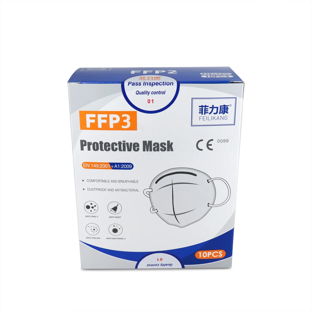 Ffp3-masks En 149 Ce Top Selling Face Mask From Manufacturer Feilikang Respirator Ffp3 mask
