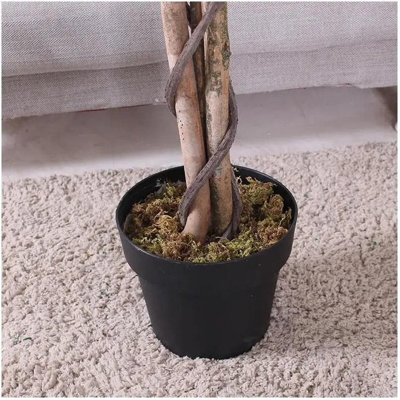 Artificial Flower Tree 2024 Popular Bridesmaids Bouquet Bulk With Vase Oem/Odm Potted Artificial Hanging Plants