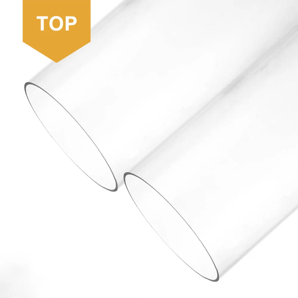 High Quality SCH 80  Plastic Pipe Fittings Tube  pipe fittings piping Cheap Full Size pipe Acrylic Tube