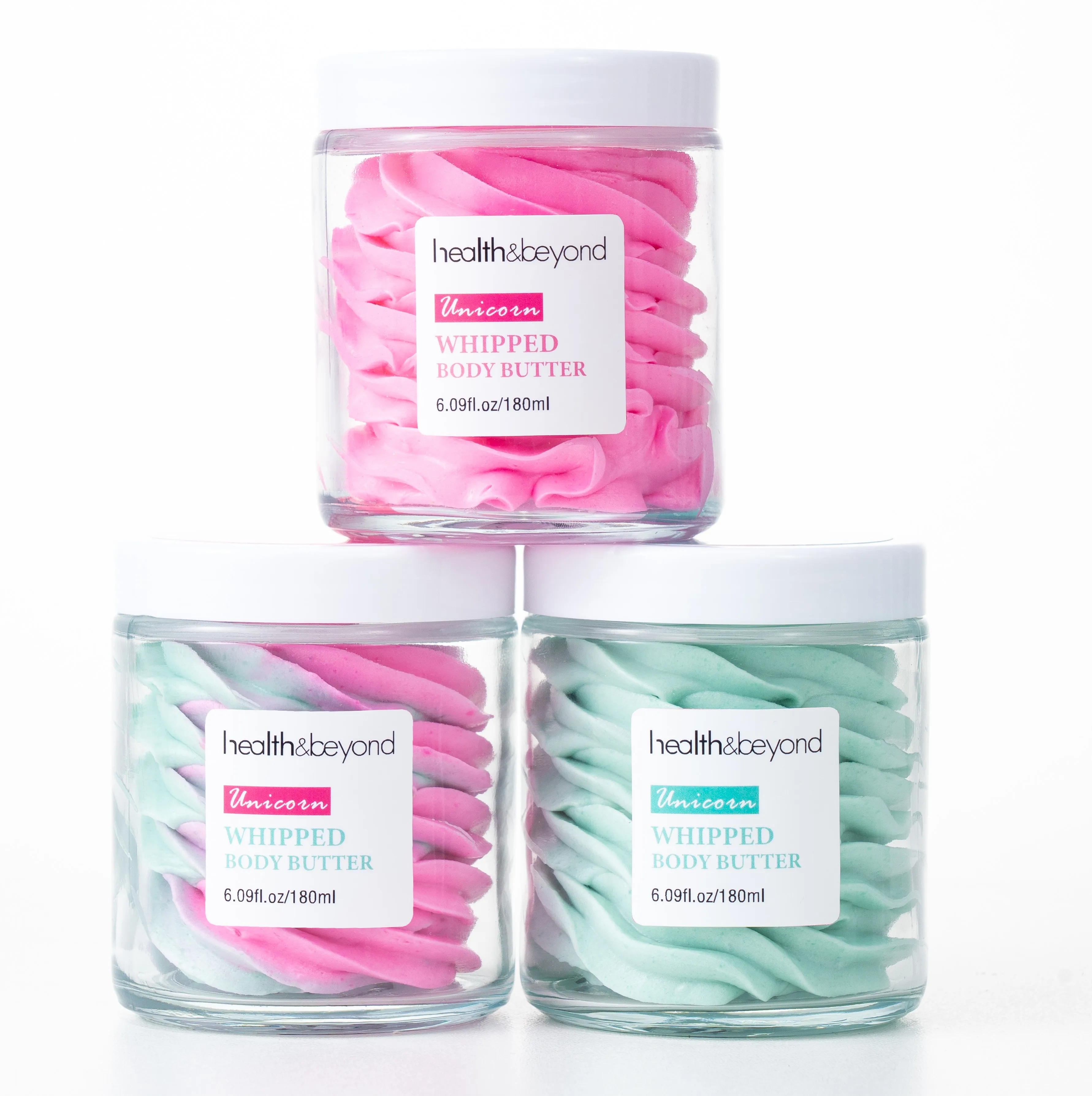 whipped body soap Custom Organic all-natural shea Butter Rainbow Moisturizing Body Repair Rainbow Bulk Unicorn Whipped body butt