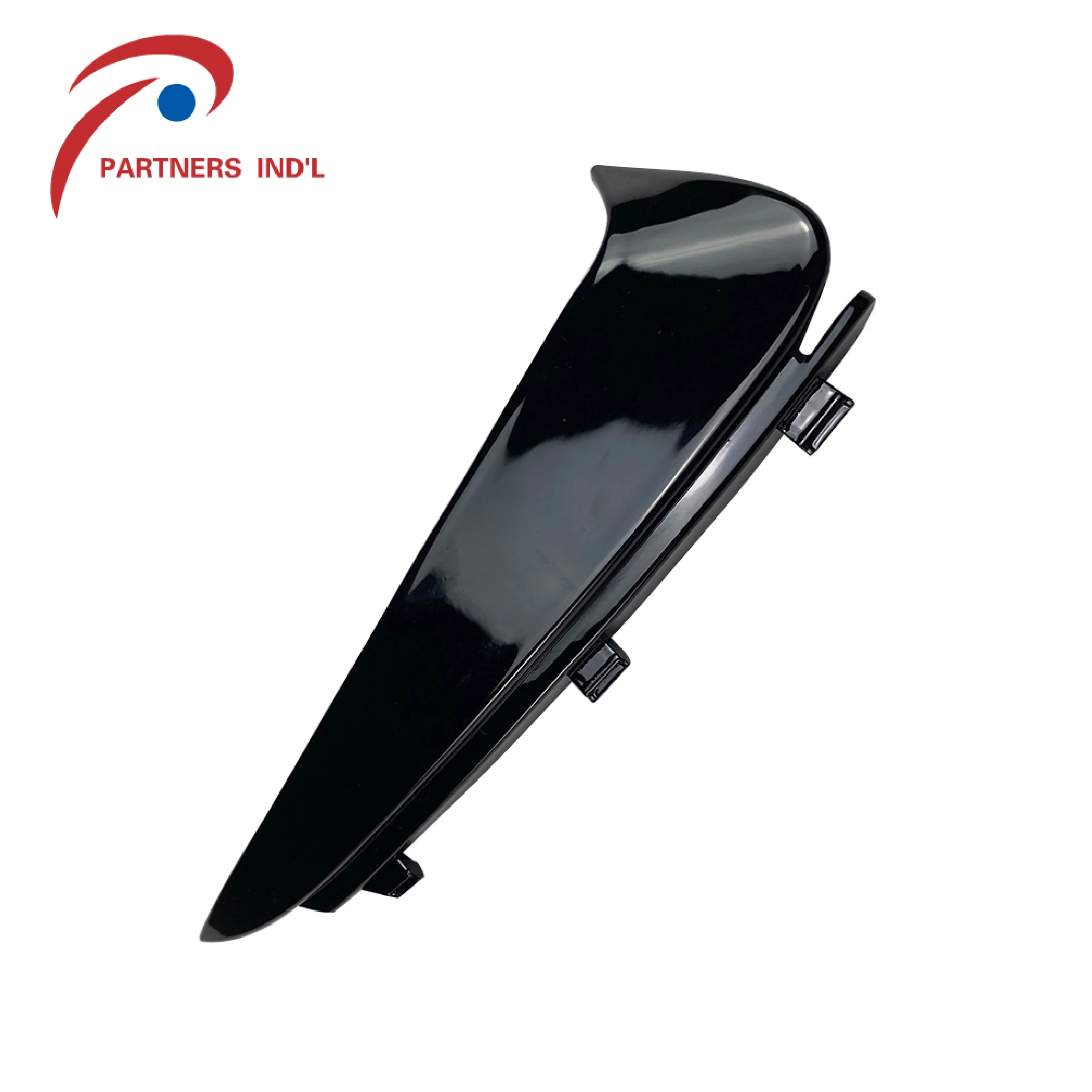 ZPARTNER New High Quality Gloss Black W205 Rear Bumper Flag (4 Doors Sedan)