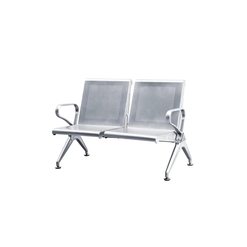 Factory Direct public place reception chair Waiting room Bus stop Airport row chair Hospital two-seat waiting chair