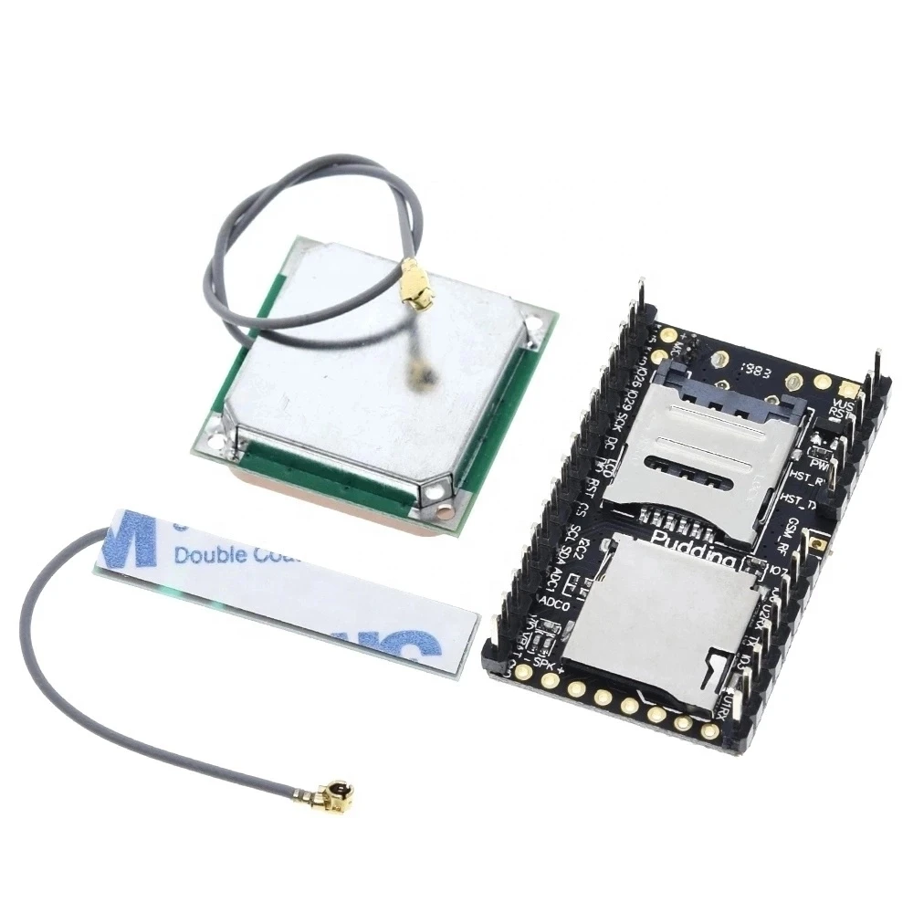 GPRS GPS Module A9G Core Board Module Pudding Development Board SMS Voice Wireless Data Transmission IOT with Antenna GSM A9G