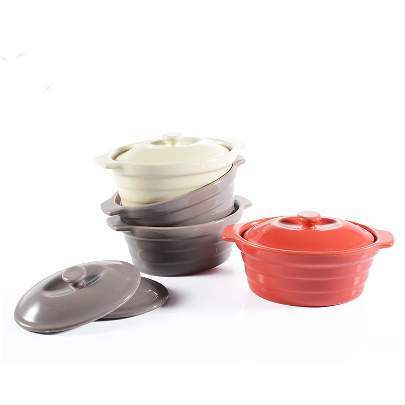 Custom Oval Ceramic Bake Ware Baking Dessert Pan Oven Microwavable Safe Bakeware Pans High Quality Stoneware Assadeira