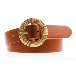 Chastity Women Fashion Belt Pu Belts For Ladies