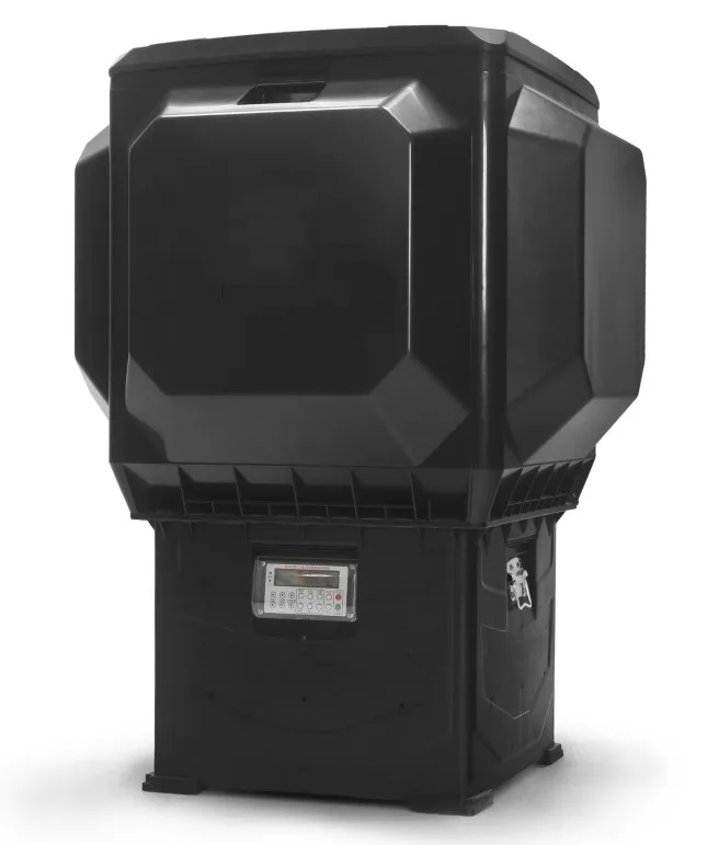 Shrimp crab feeder electric automatic solar powered pond fish food feeder