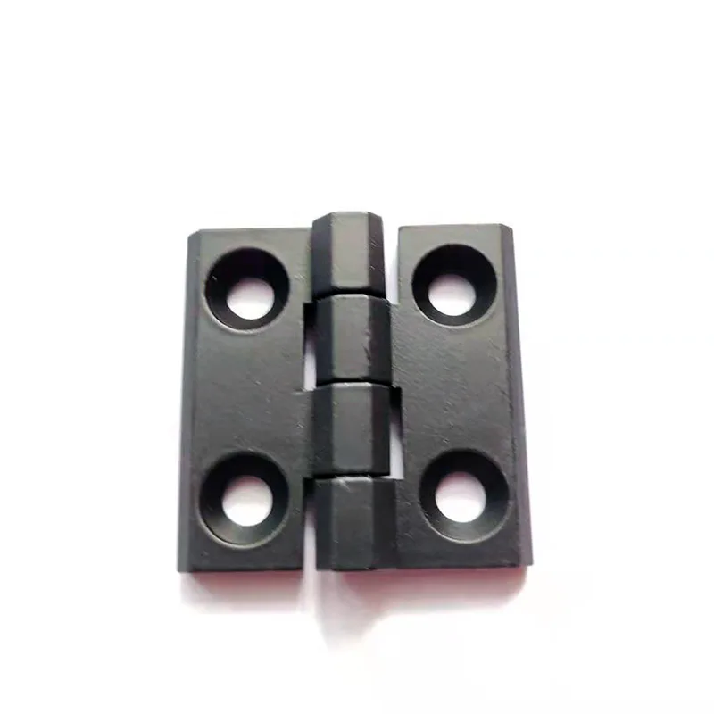 Hole center distance 40MM black Aluminum Alloy Hinges for  Machines Oven Door