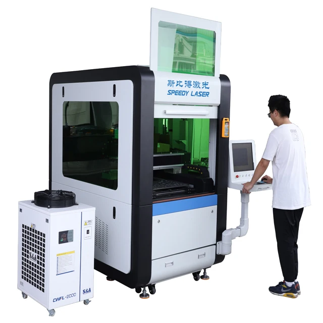 Speedy Laser Small size 600*600mm 1000W 1500W 2000W Cutting Fiber Laser Cutting Machine stainless steel brass silver cutting