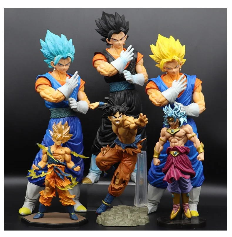 Zealed Toy 14 Styles 18cm Anime Dra gon Z Ball Super Saiyan Goku Vegeta Figurine Pvc Resin Model Anime Action Figures