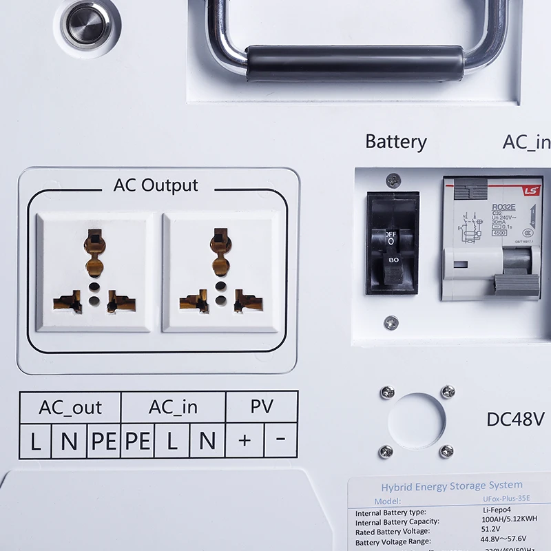 LiFePo4 Battery off-grid intelligent inverter lifepo4 ess energy storage system with certificate