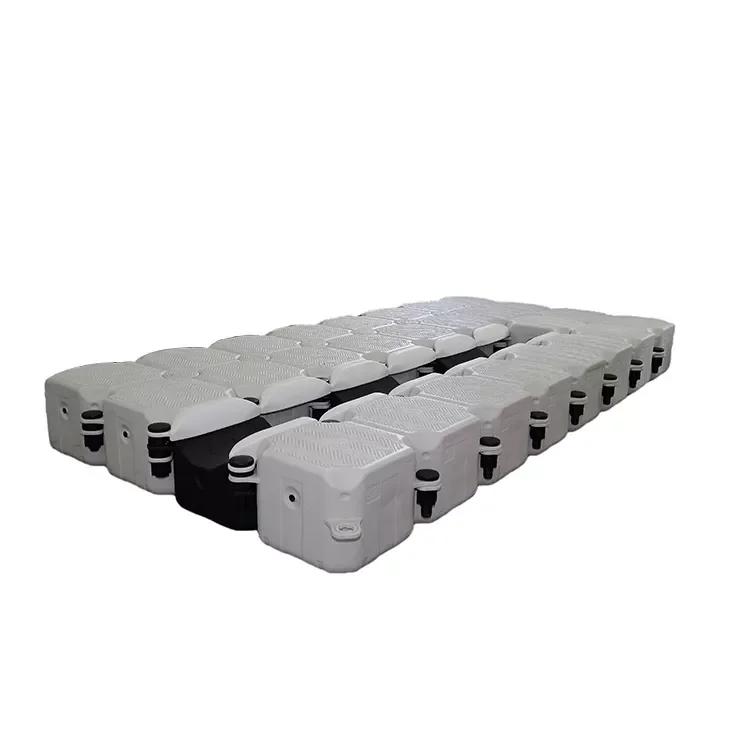 Professional Supply Durable HDPE Modular Pontoon Plastic Floating Docks For Sale