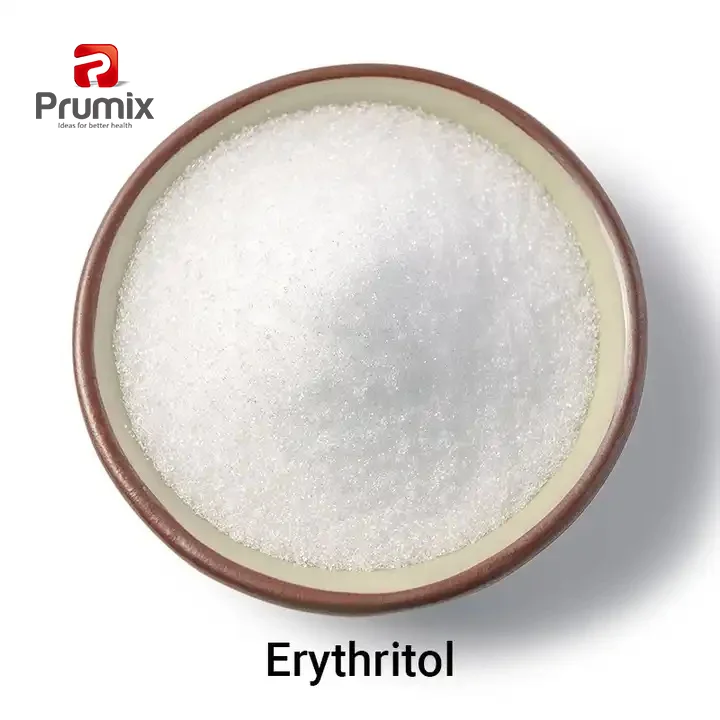 High quality food grade white powder erythritol with a refreshing feeling and low calorific value