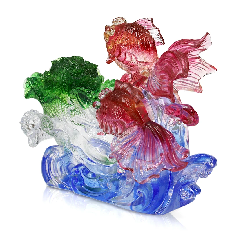 Luxury Crystal Cow Sculpture Gifts Bull Figurine Art Decor Crystal Home Decor Home Decoration Europe Animal Letterpress Printing