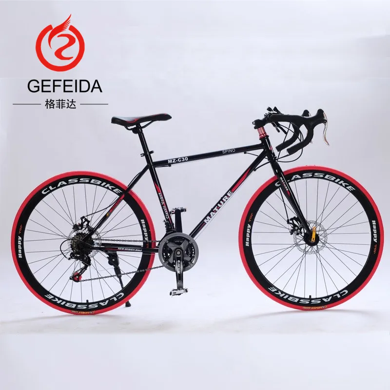 OEM custom China road bike bicycle/wholesale cheap 700c road bikes /high quality race roadbike cycle with disc brake