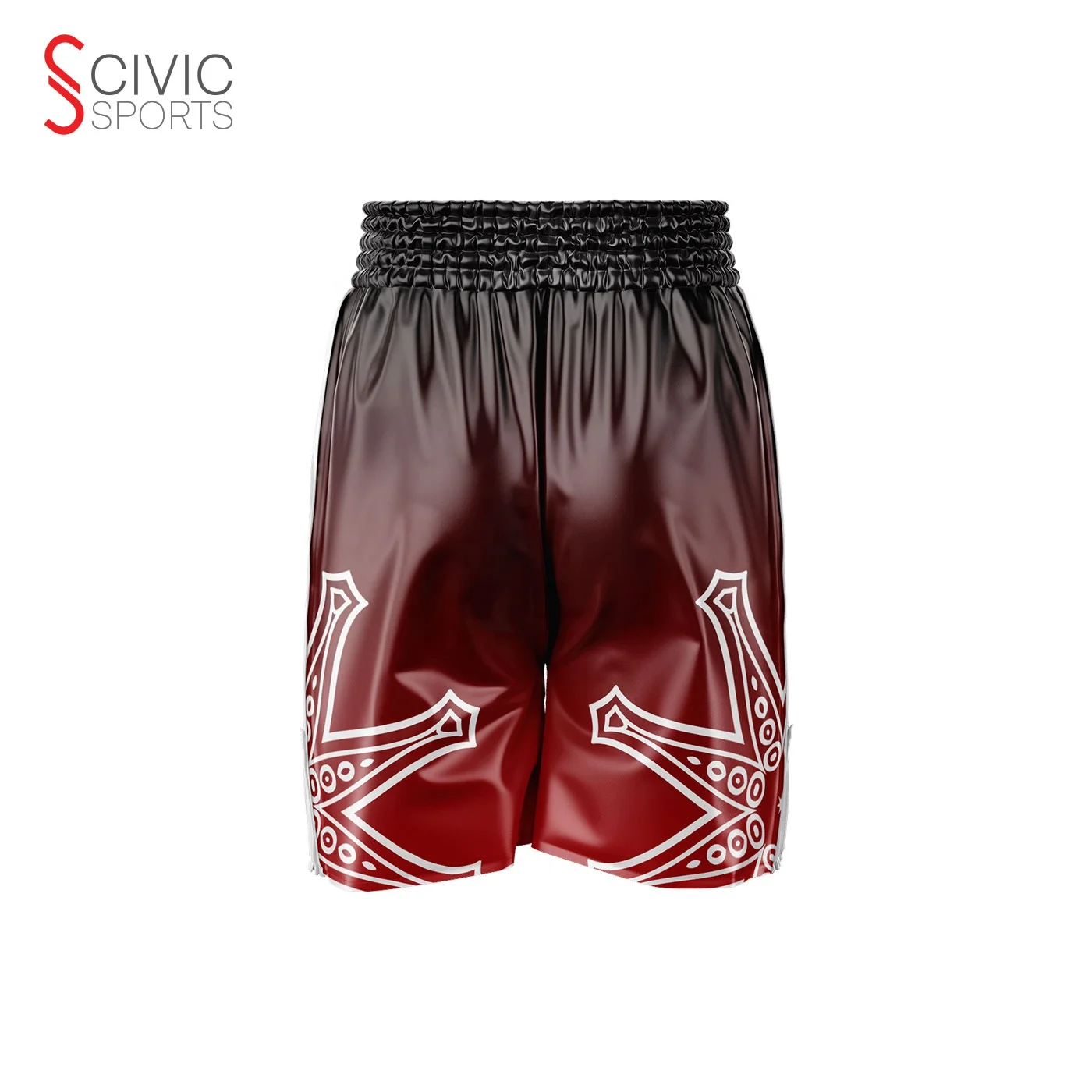 Cool Muay Thai Fighting Shorts All Over Printing Your Logo Boxing Training Shorts Trunks Martial Arts Wear Kick Boxing 10 Pieces
