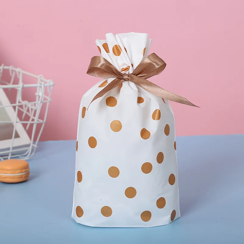 
Valentine wholesale hot sale plastic sweet bags candy baking bags cookie packing bag 