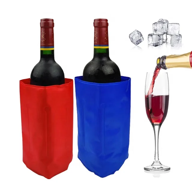 Gel Wine Cooler Sleeve  Freezable  Coolers for Wine Ice Bottle Cooler