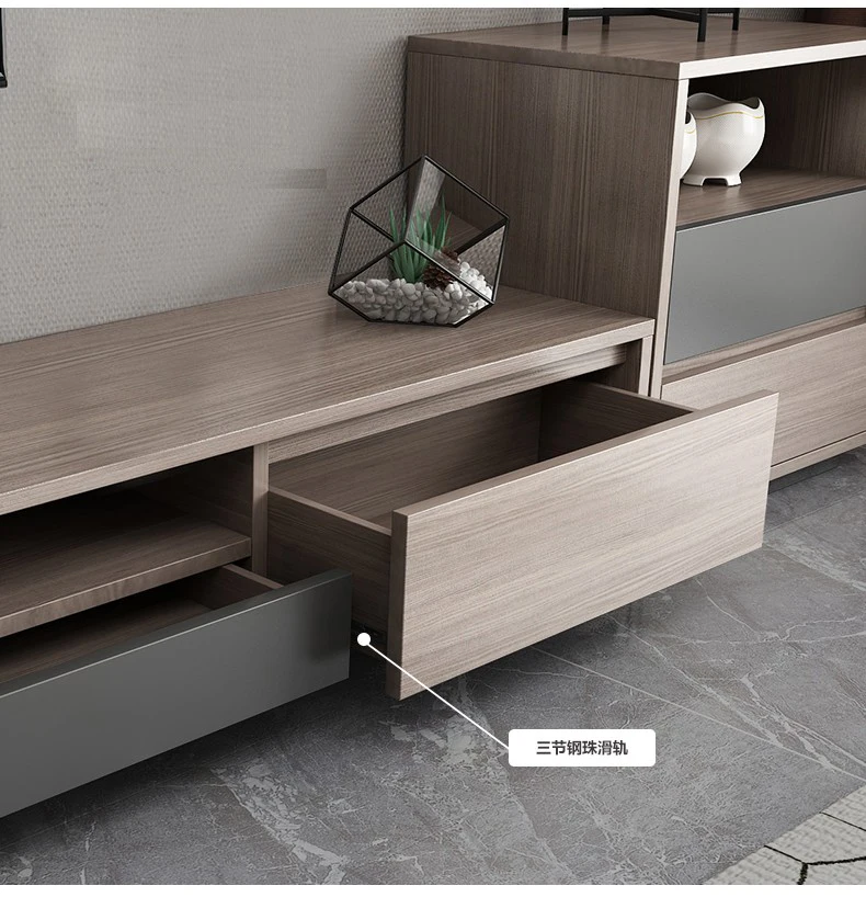 Модная мебель для гостиной современный деревянный ТВ-шкаф Скандинавская ТВ-приставка