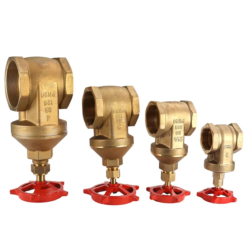 Factory wholesale brass gate valve DN15 1/2 DN20 3/4 DN25 red handle brass gate valve