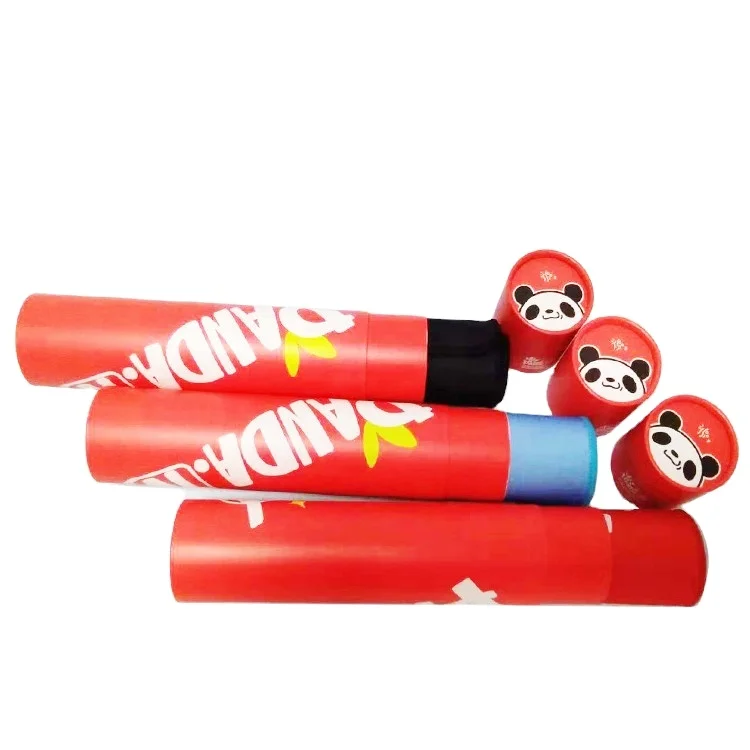 Recycled Paper Art Painting Cylinder Box Long Cardboard Poster Mailing Tube Packaging