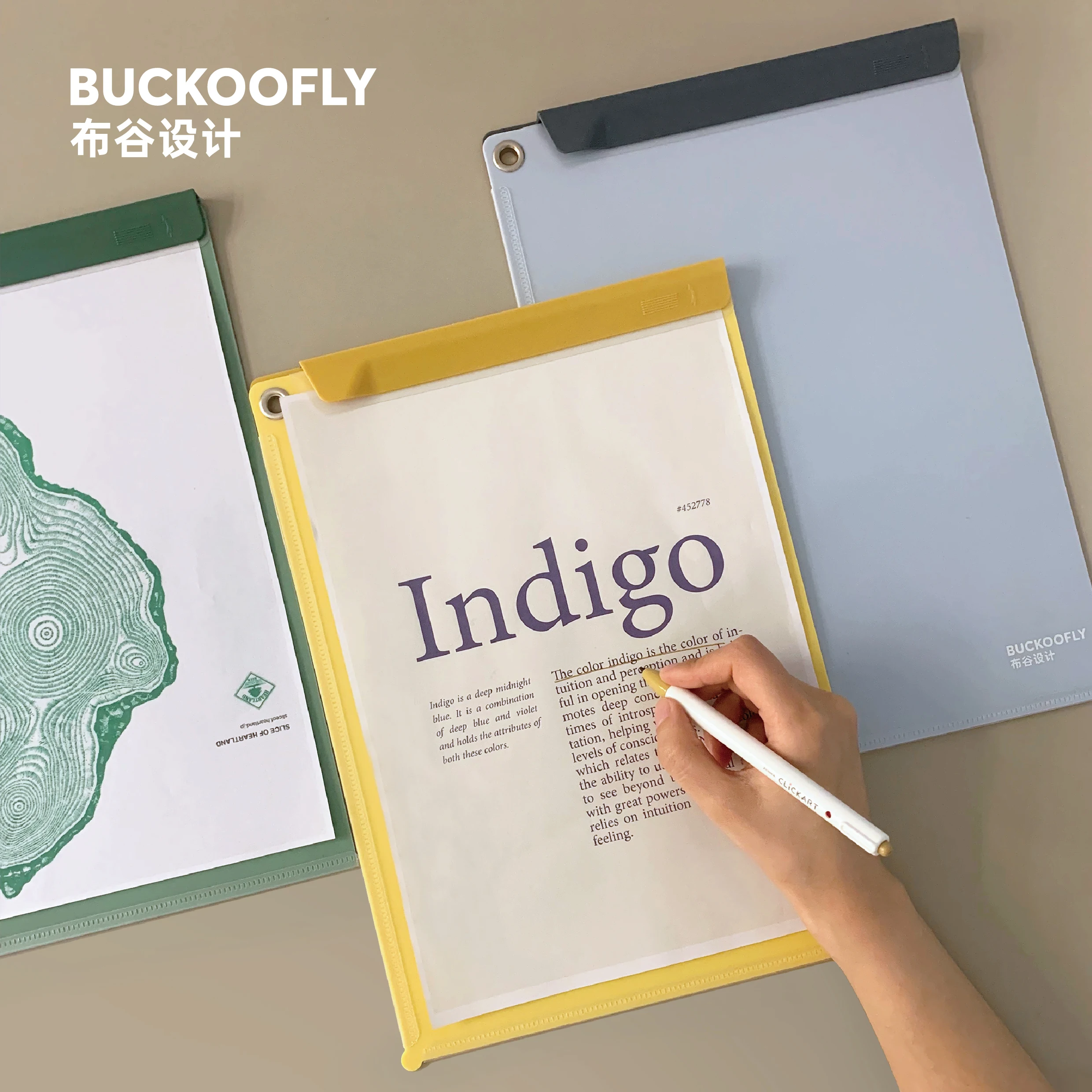 promotional A4  PP clipboard plastic file holder