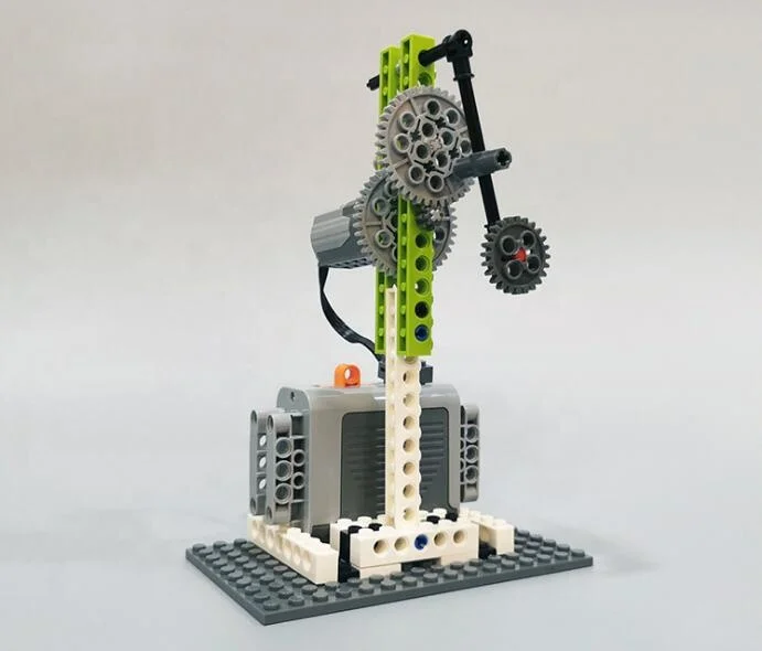6+Science and Education Building Blocks/mechanical Gear Electric Set/children Creative Blocks Toys Can Be DIY 5 Models (PA00183)