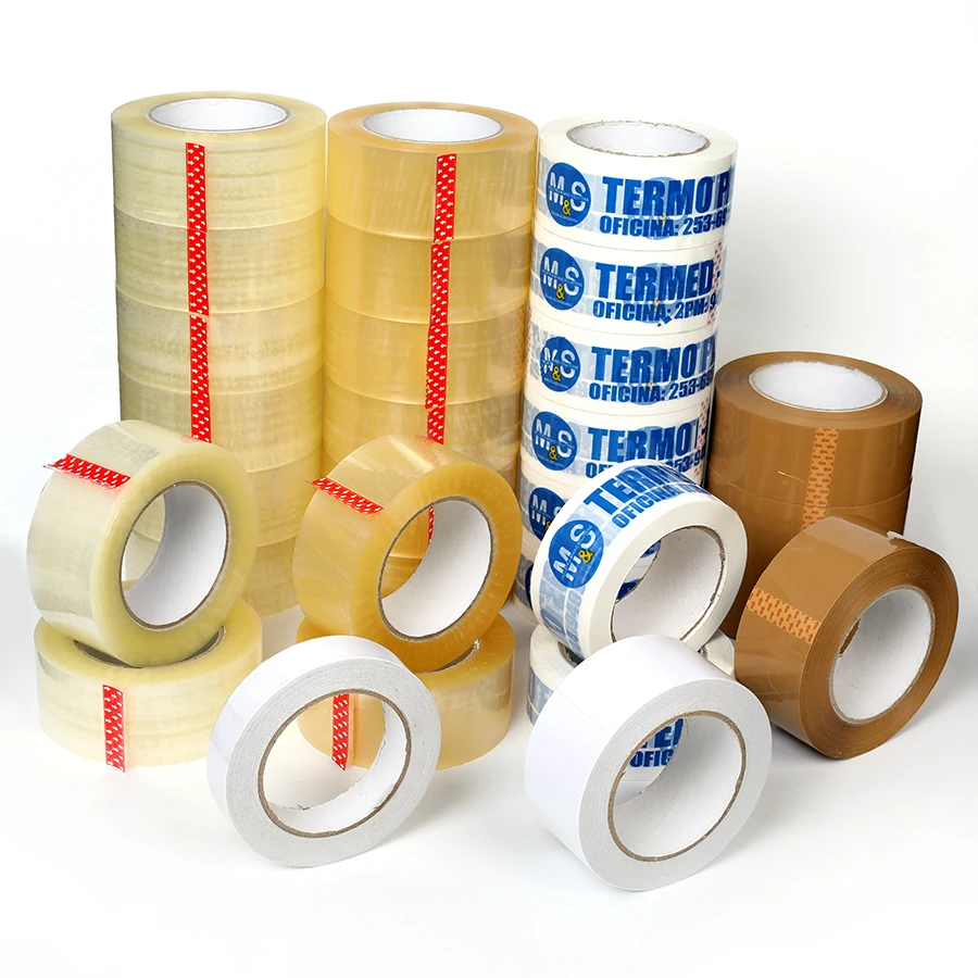 Cinta de Embalaje Cintas Adhesivas Tape Packing Tape 100 Yards 110 Yards 200 Yards Carton Tape