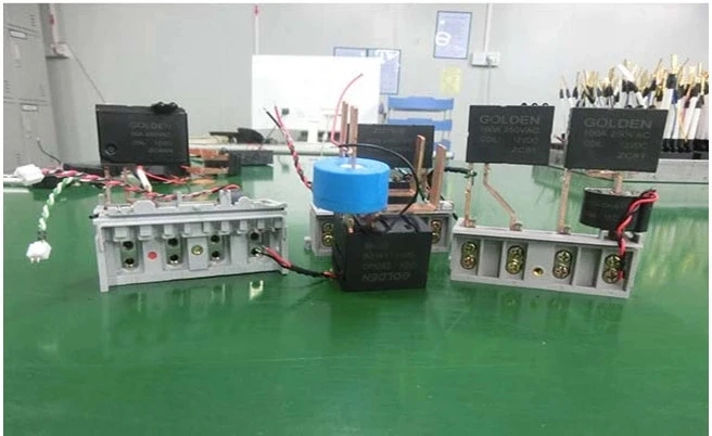 ZC81 Latching relay UC3 compliances Golden relay 100A  220V AC Relay