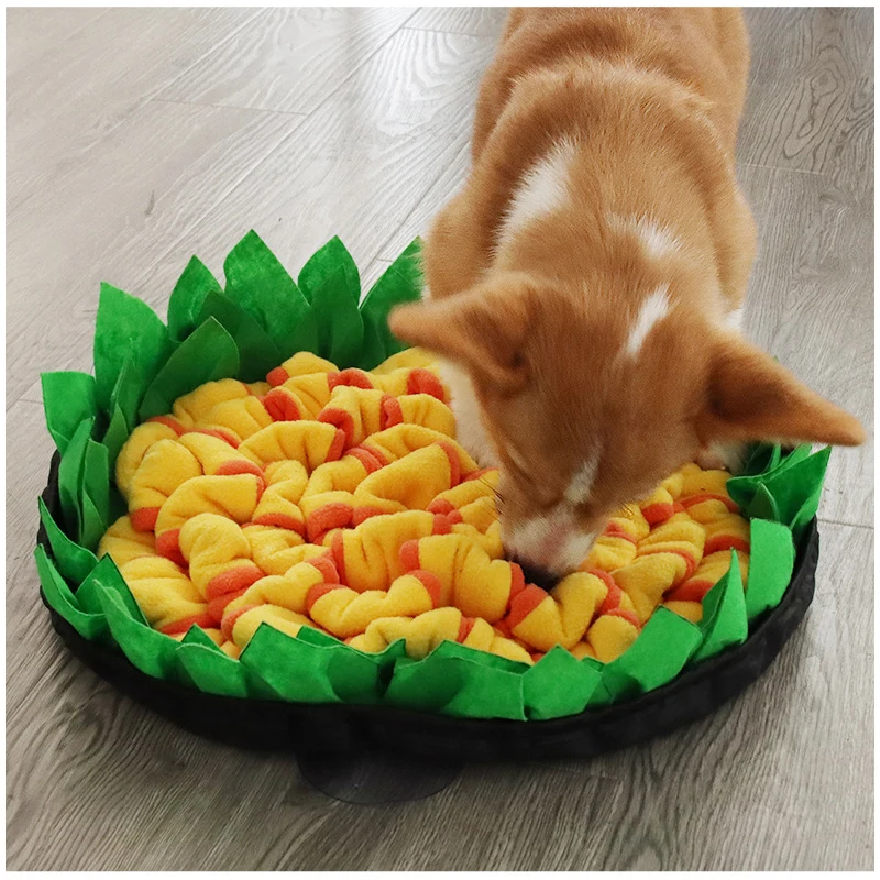 Pet Activity Enrichment Dog Sniffing Mat Food Game Blanket Puzzle Carpet Nose Work Snuffle Mat for Dogs