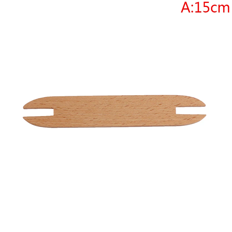 Beech Wood Weaving Shuttle Loom Knitting Tool Sweater Scarf Tapestry Stick Tools