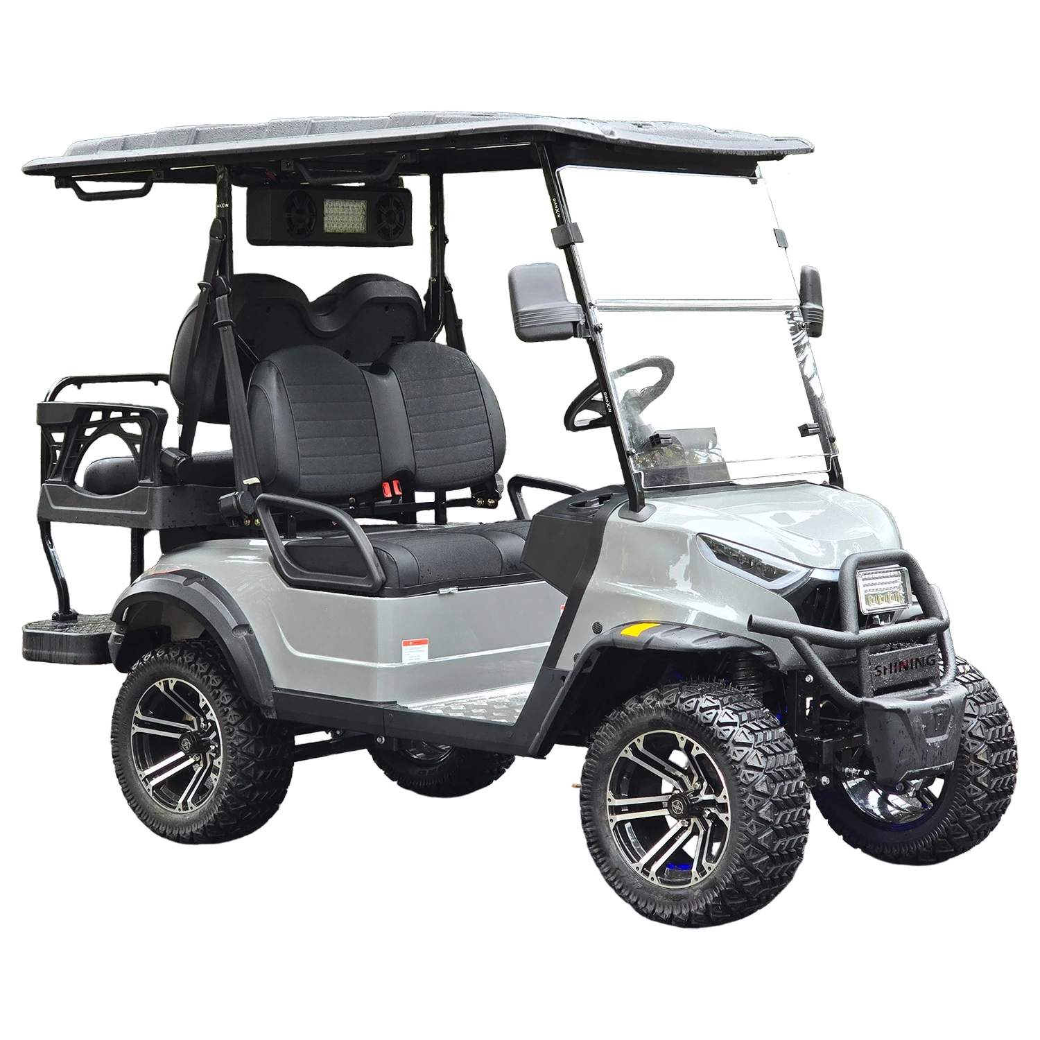 Shining brand 48v  electric bag golf cart battery electric lithium battery 4 seater golf cart