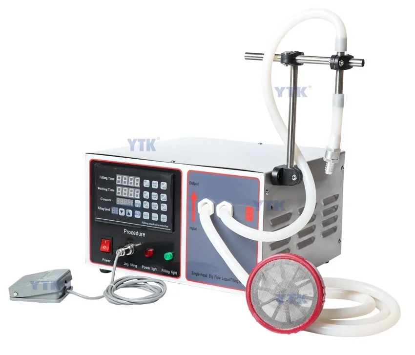 YASON YTK-GFK17B Semi Automatic Filling Machine Laundry Cooking Oil Water Juice Milk Liquid Bottle Filling Machine