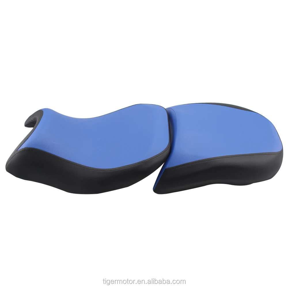 Blue Motorcycle Rider Seat Passenger Seats Cushion Fit for BMW R1200GS Adventure 18-20 19 R 1200 GS 2018 2019 2020