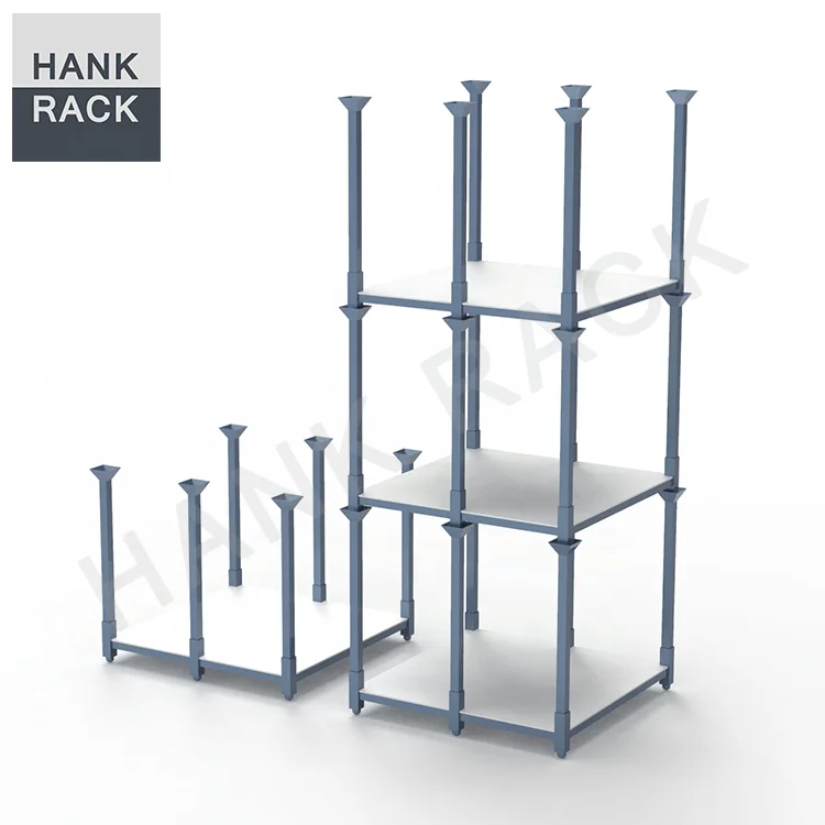 Fabric rolls & carpet stack racks with side frame