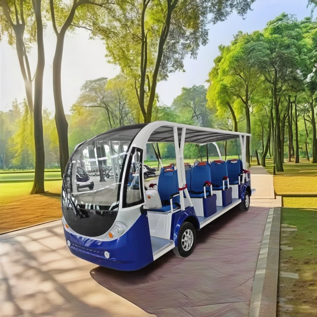 Wholesale New Energy Universal Electric Tour Shuttle Sightseeing Tourist Bus &Car