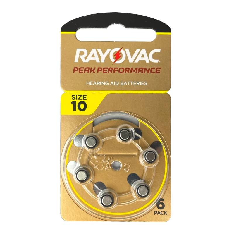 Wholesale Rayovac 1.45v Zinc Air Hearing Aid Batteries bateria aparelho auditivo 312