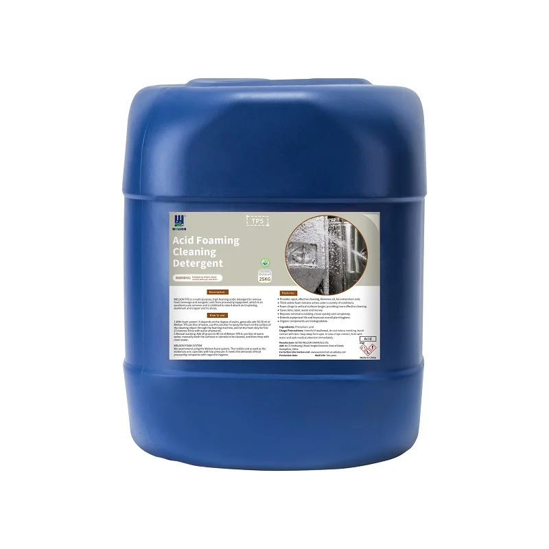 Liquid Acid-Based Foaming Cleaner with Bactericide | Industrial Cleaning & Disinfecting Multi-Purpose Industrial Cleaner