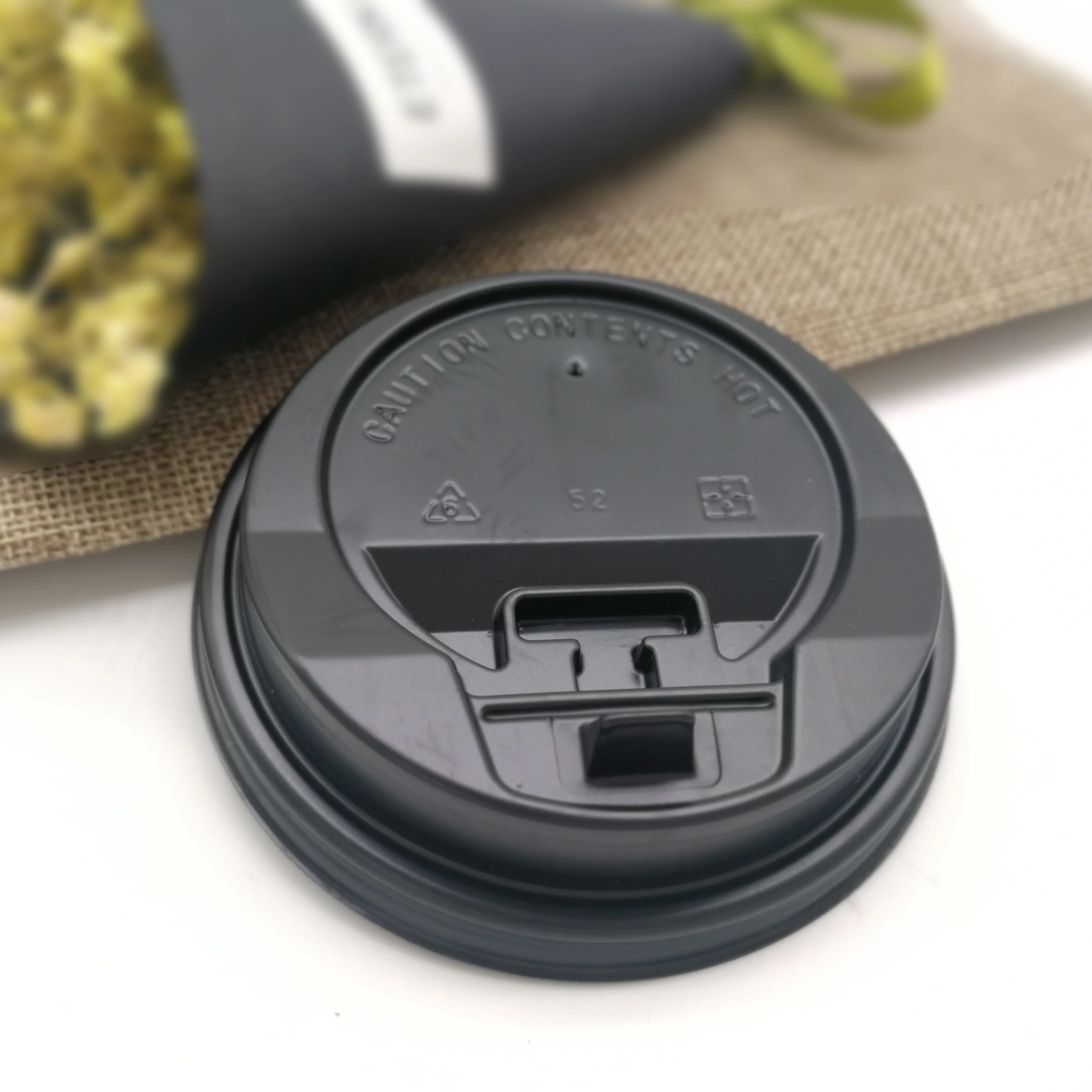 hot sale 76mm 80mm coffee Paper Cup Plastic lid