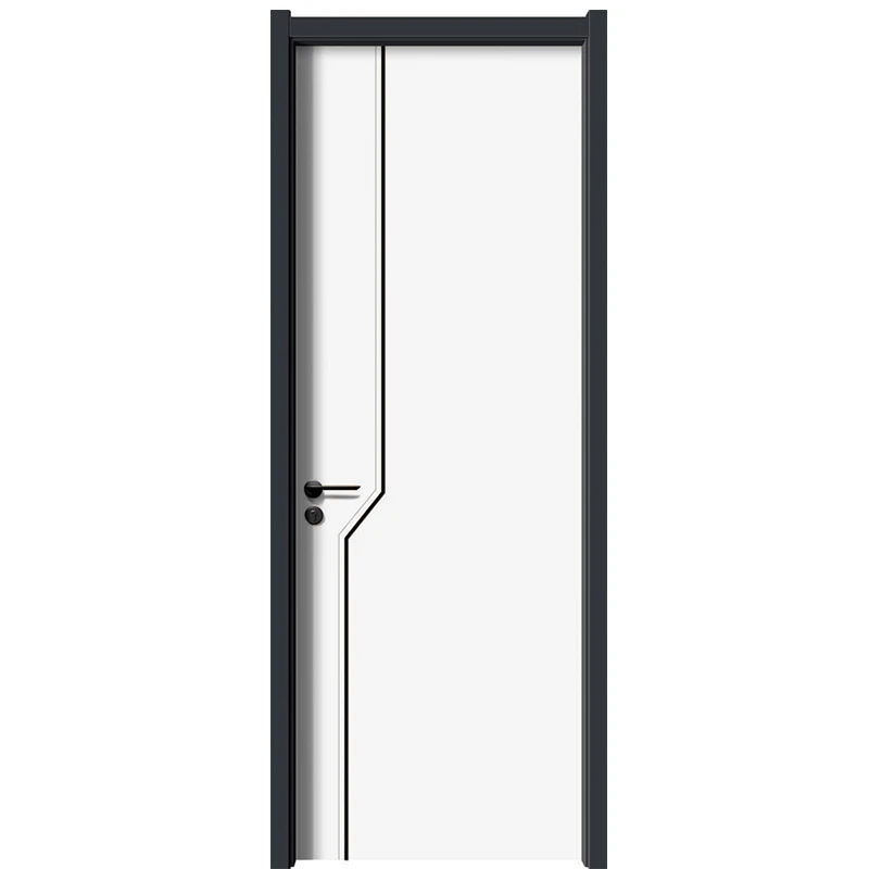 jyj-Waterproof interior door white door designed by Chinese manufacturer