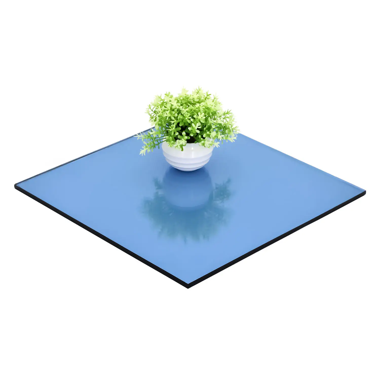 Customized 2mm 3mm 4mm5mm Black Dark Gray Reflective Building Float Coated Glass for Window