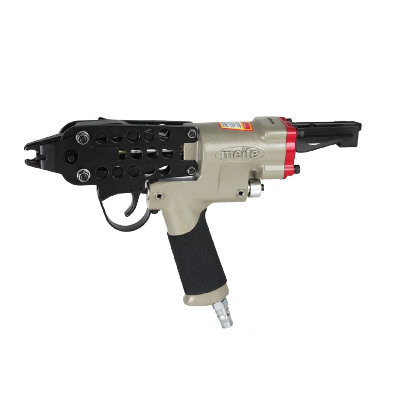 Meite sc760b air nailer C ring gun Crown 16.9mm Applied wire cage or car seat or spring mattress Made in China hog ring plier