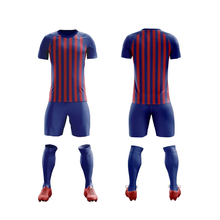 Factory wholesale cheap custom team uniform football uniform custom design soccer wear for men