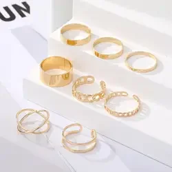 Rock Silver Plated Fashion Hip-hop Rings Women Men Custom Jewelry Gold Vermeil Silver Fashion Yellow Birthday Gift Jewelry