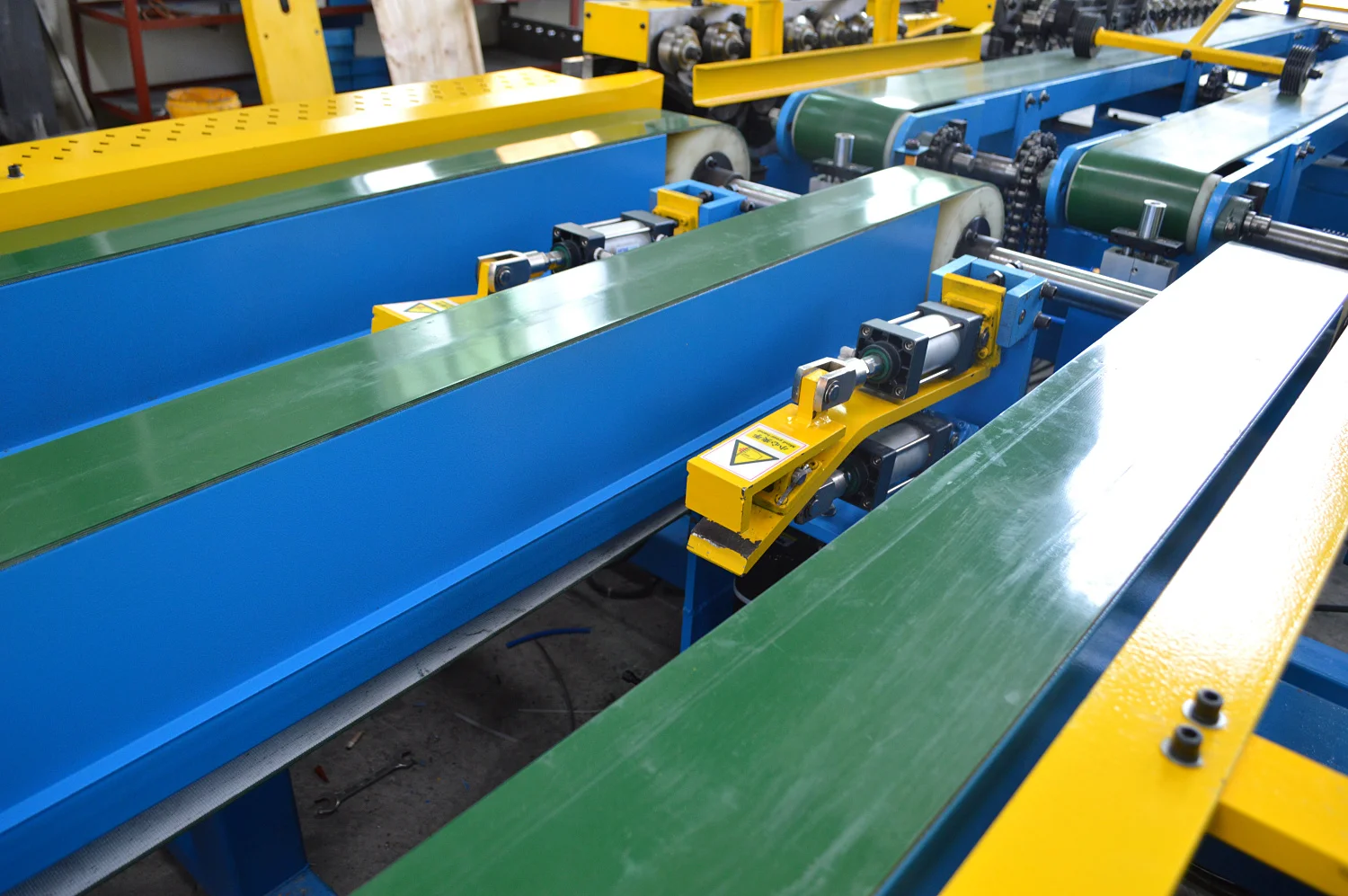 Air ventilation square/rectangular hvac duct U shape forming production line machine