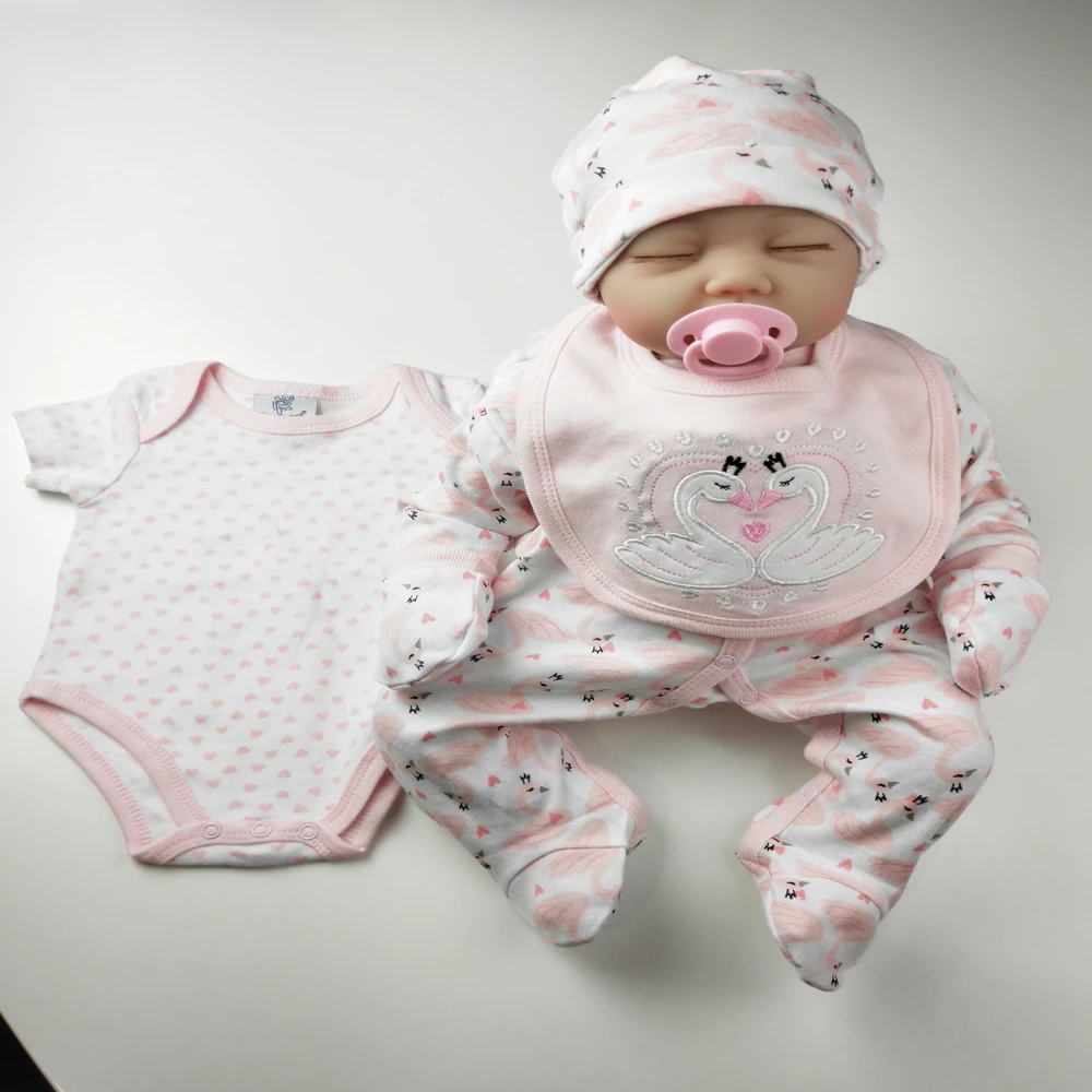 
Spring Autumn 5pcs new born girl baby clothes gift set infant 100%cotton baby romper clothing set 