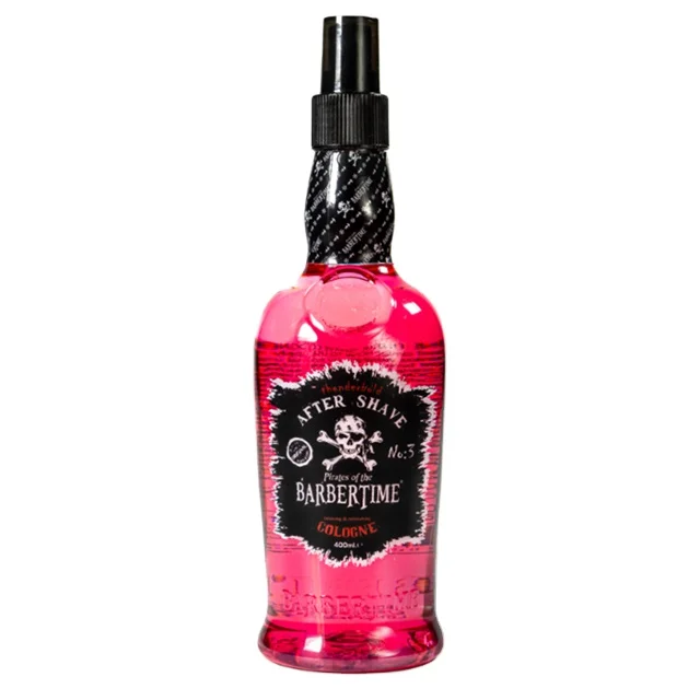 BARBERTIME AFTER SHAVE COLOGNE THUNDERBOLT  NO 3 HIGH QUALITY BEST PRICE COLOGNES WHOLESALE SKIN CARE PRODUCT 400 ML
