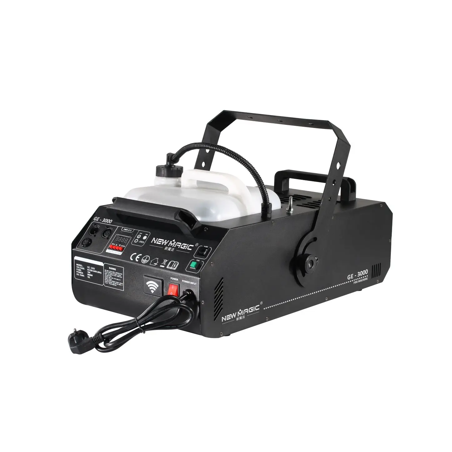 NEW MAGIC  GE-3000  fog machine DMX  3100W smoke machine for events stage party DJ concert