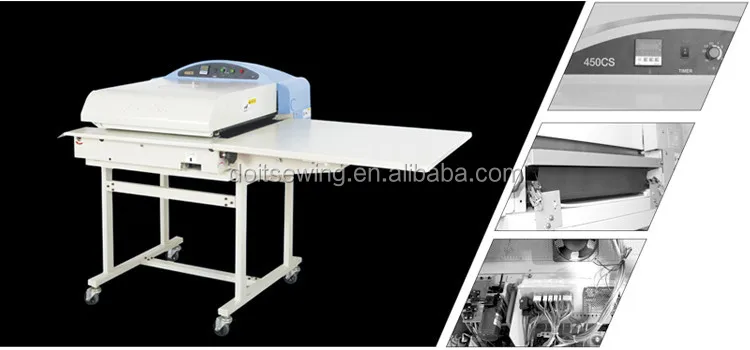 DT400/500/600B Automatic fusing machine garment