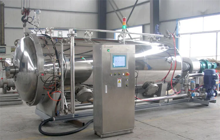 Semi Automatic Cans Food Retort Sterilizing Machine Dried Tofu Autoclave Food Sterilizer