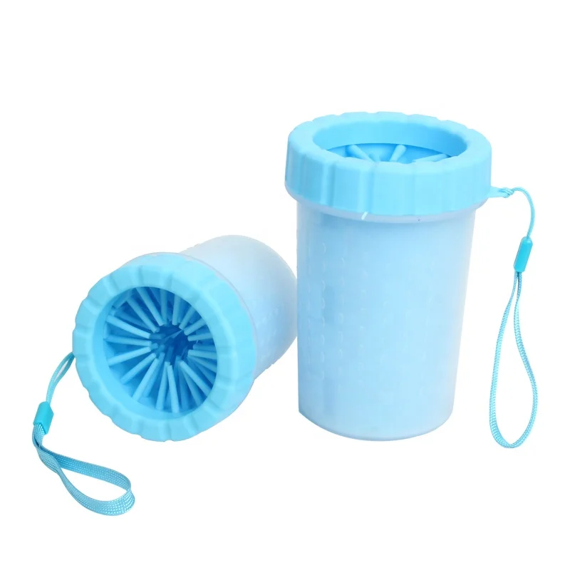 Custom silicone eco-friendly portable different sizes cup outdoor mud buster dog pet dirty paw foot washer